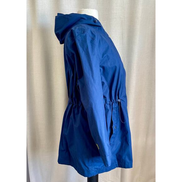 Joules Shoreside Waterproof Hooded Coat Navy Rain Jacket Preppy Classic Plus 22 - Picture 8 of 14